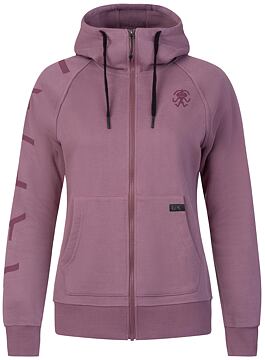 Women's organic full-zip hoody RAFIKI NURIA ZIP