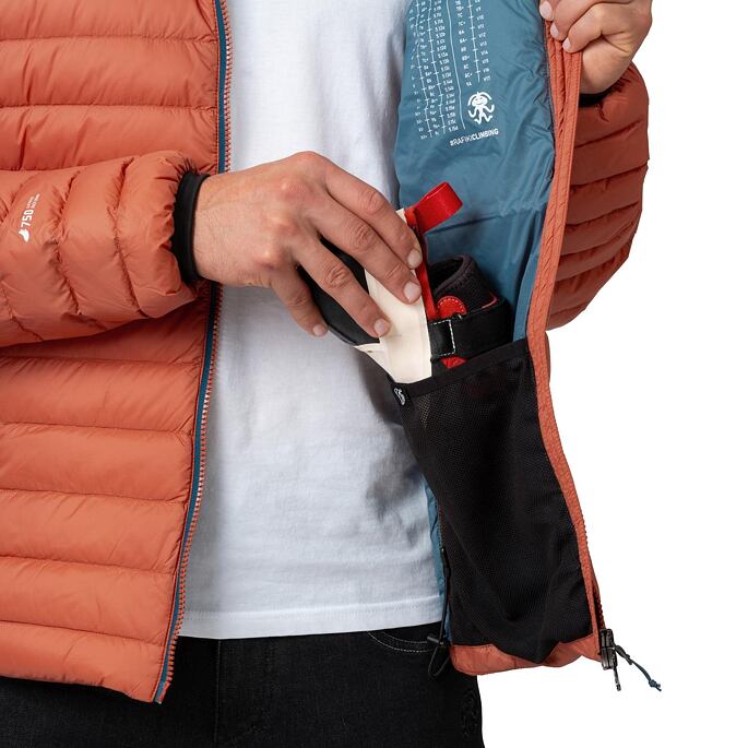 Pánská péřová bunda RAFIKI PROJECT, Autumn glaze