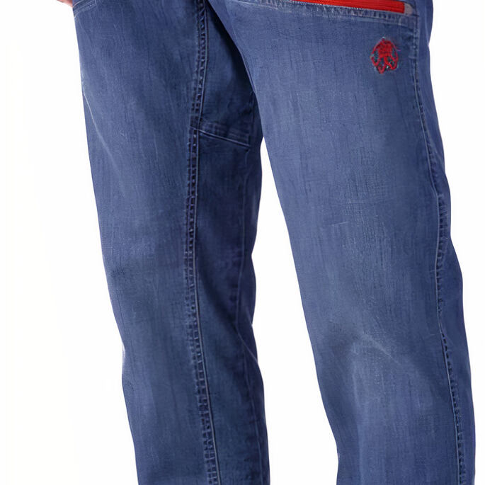 Pánské džínové kalhoty RAFIKI ROCCA, Dark blue denim