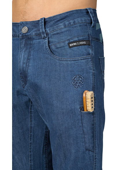 Pánské kalhoty RAFIKI ARAN, dark blue denim