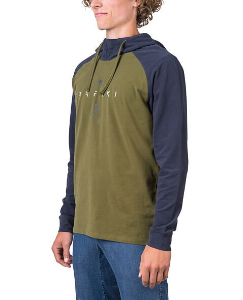 Pánská mikina s kapucí RAFIKI TRAVERSE