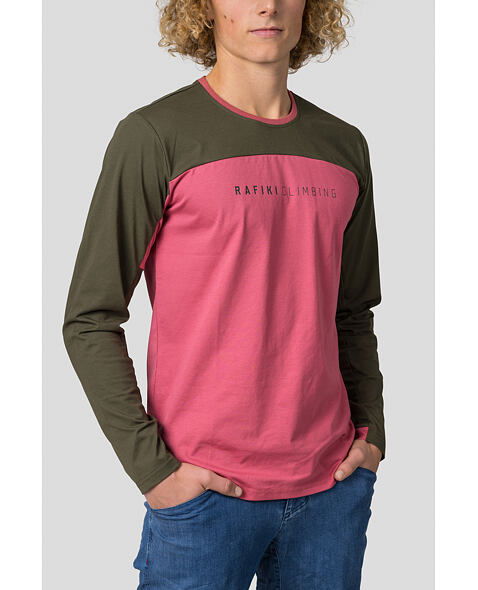 Pánské tričko RAFIKI PITONE, earth red/rosin