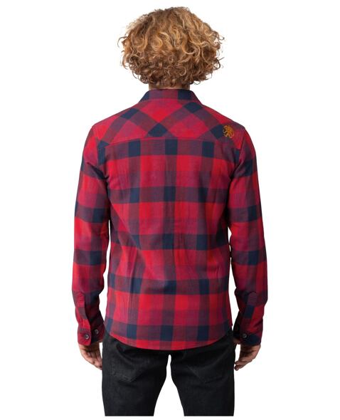 Pánská košile RAFIKI VIRAGE, Ruby plaid