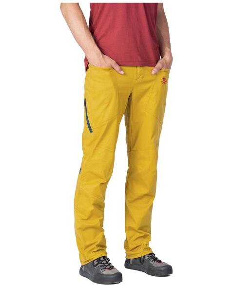 Pants RAFIKI CRAG Man, olive oil/graphite