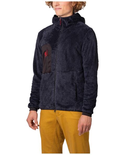 Pánská mikina s kapucí RAFIKI HULK, Dark navy