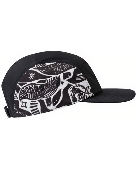 Kšiltovka RAFIKI MARAY PRINT, anthracite