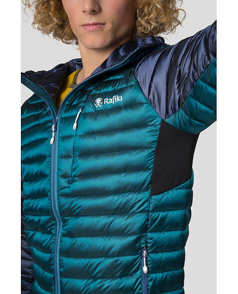 Pánská zateplovací bunda RAFIKI GLEN, deep lake/insignia