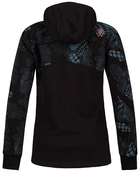 Dámska mikina s kapucňou RAFIKI NURIA, Dark navy