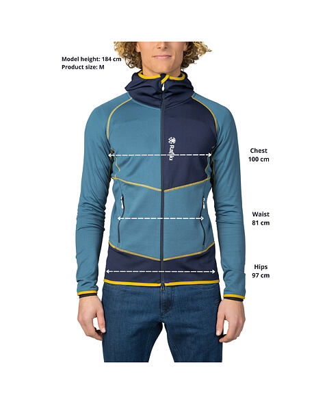 Pánska mikina s kapucňou RAFIKI ASCENT