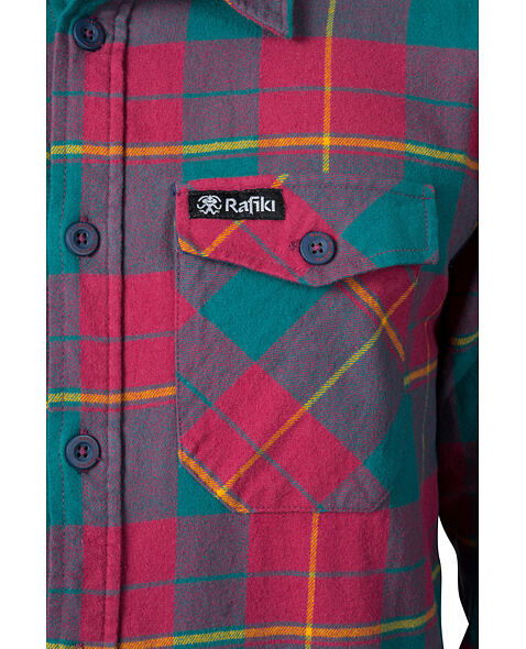 Pánská košile RAFIKI VIRAGE, jalapeno plaid