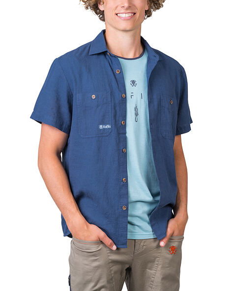 Pánská košile RAFIKI JAM, ensign blue