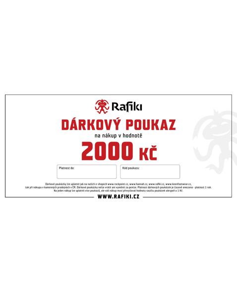 Dárkový poukaz 2000 Kč